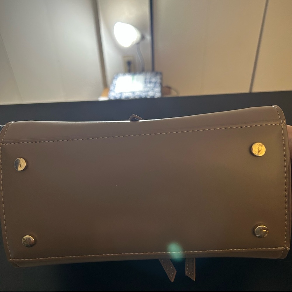 ZARA Midi City Handbag Beige NEW - Picture 7 of 9